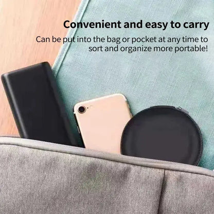 Portable Headphone Storage Bag Wired Earphone Bag Goodastic