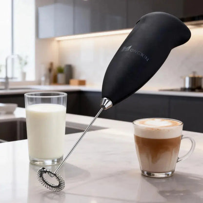 Milk Frother Handheld Mini Electric Foamer Coffee Maker Egg Beater Hommart