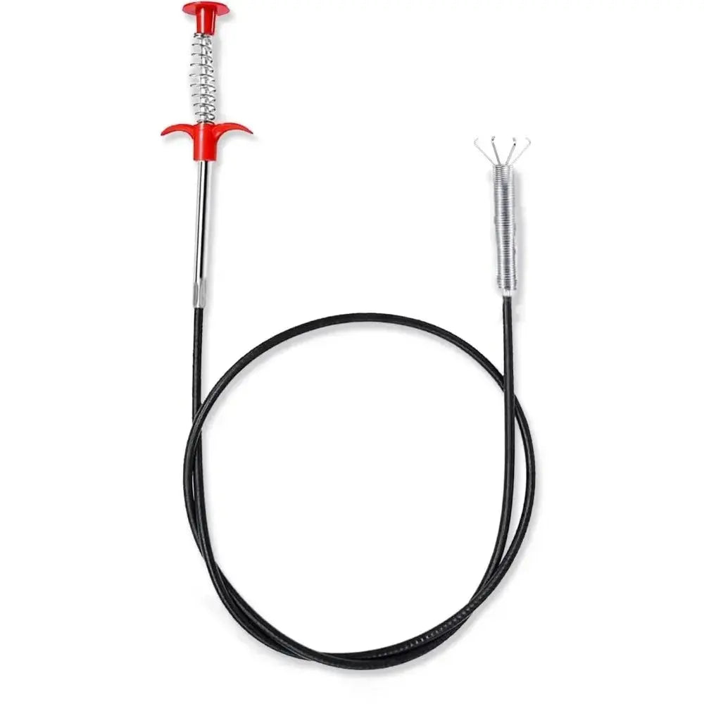 Flexible Spring Drain Unblocker for Sink Tub Kitchen KitchenBending Sink Tool Hommart