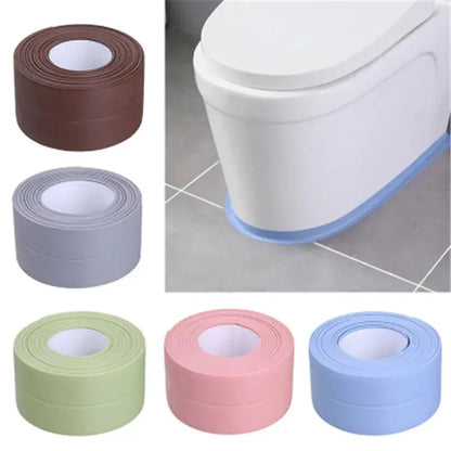 1pc Bathroom Waterproof Wall Stickers Sealing Tapes PVC Hommart