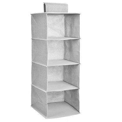 5Layers Hanging Closet Drawer Style Storage Bag Wardrobe Storage Organizer