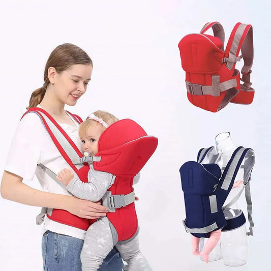 Multifunctional Large Baby Strap Four Seasons Breathable Thickened Double Shoulder Baby Strap Children's Carrying Bag Hommart