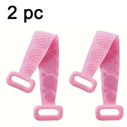 Body Silicone Brush Scrub Body Exfoliating Sponge Brush Bathroom Shower