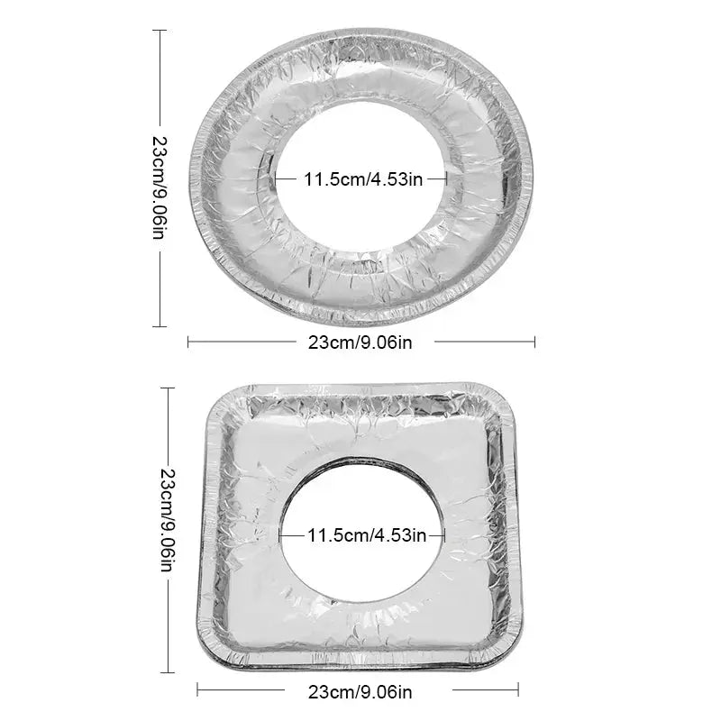 Thickened Aluminum Foil Covers Gas Stove Oil Proof Pad Protector Cover Proof Hommart