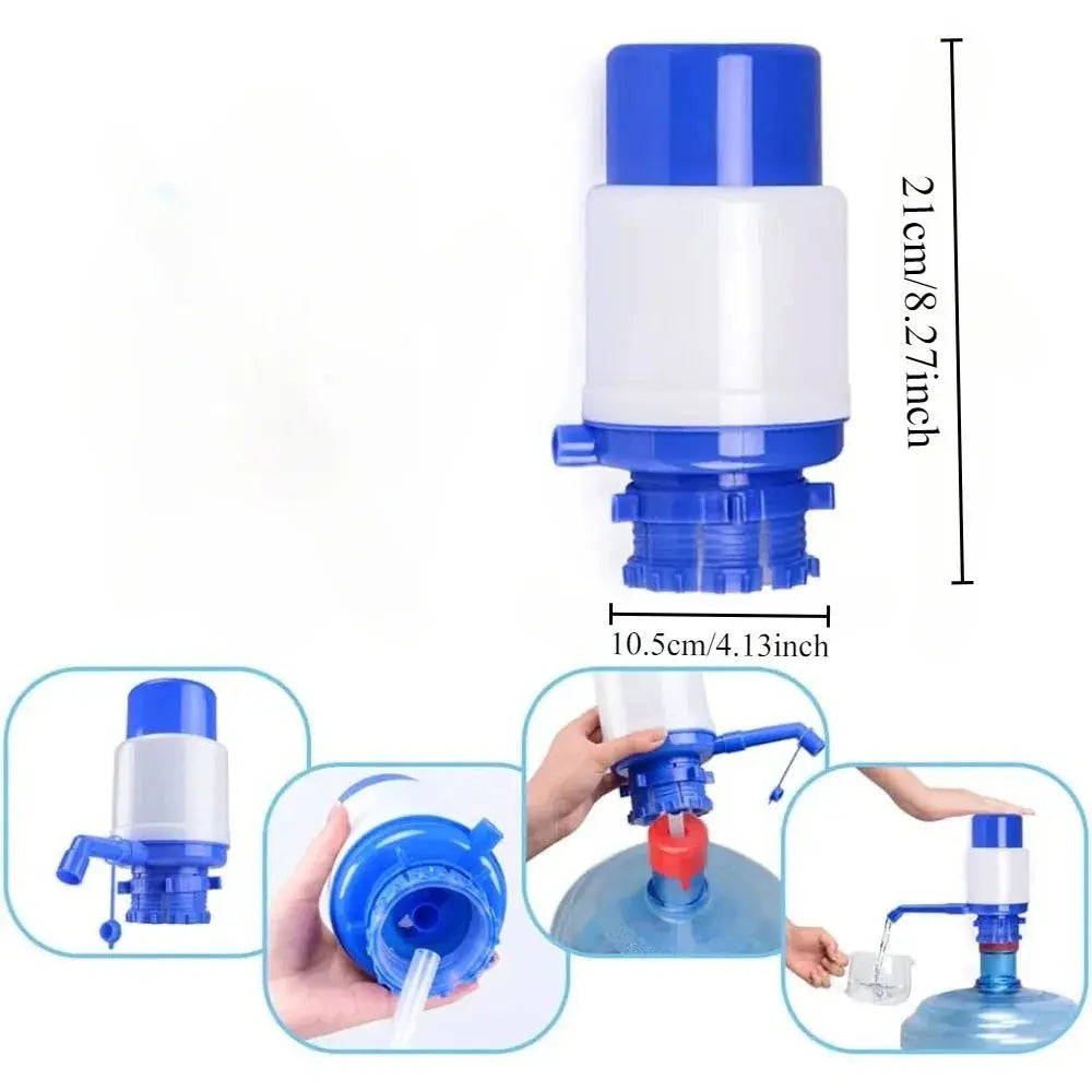 Manual Water Dispenser, Healthy Hydration, Adjustable Bucket Pump, Suitable Hommart