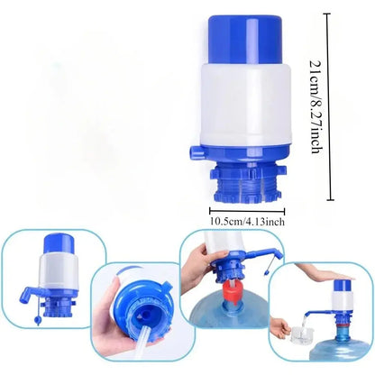 Manual Water Dispenser, Healthy Hydration, Adjustable Bucket Pump, Suitable Hommart