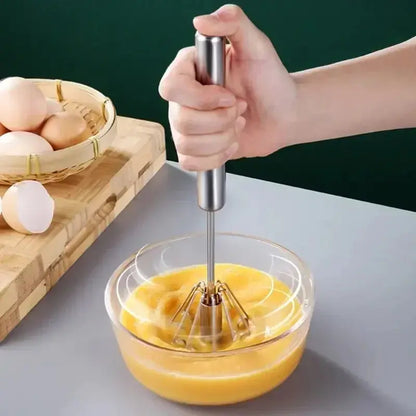 Kitchen Stainless Steel Whisk Hand Pressure Semi-automatic Hommart