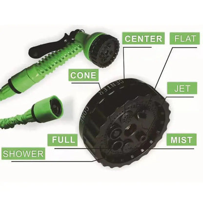 Telescopic Water Pipe, Garden Water Pipe, High-Pressure Water Gun Hommart