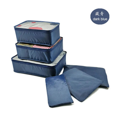 Travel Clothes Storage Box Waterproof Oxford Fabric Storage Bag