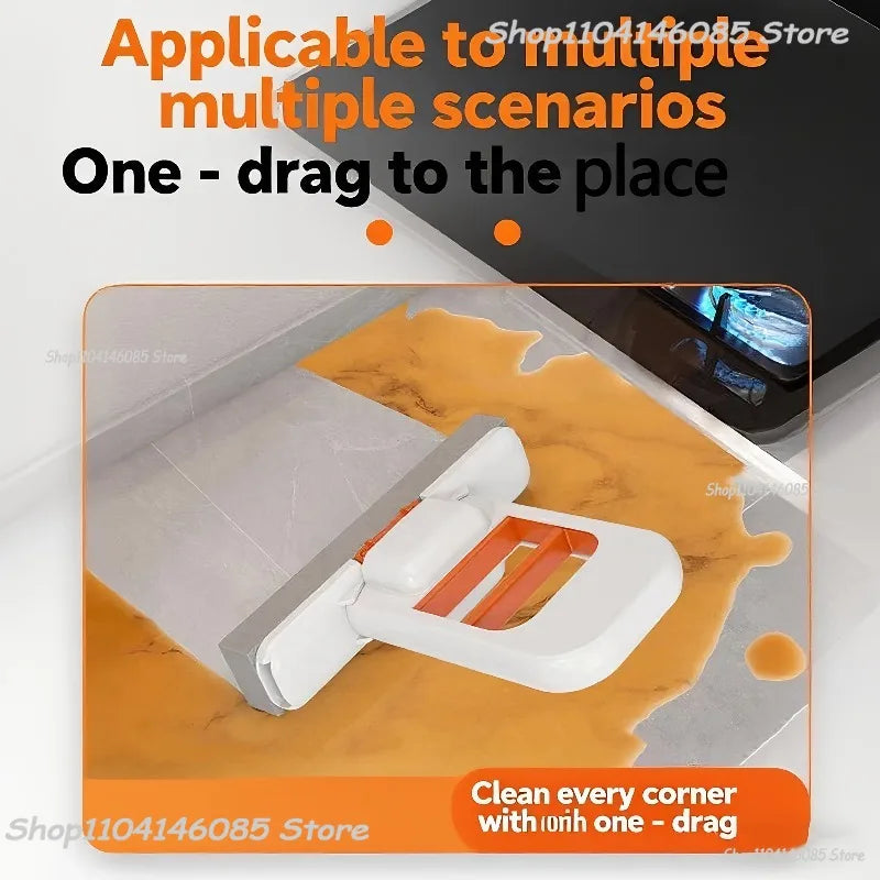 Mini Sponge Mop Hand-free Wash Mops Mini Portable Super Absorbent Mop