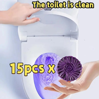 Purple Multi-Function Cleaning Tablets, Automatic Toilet Cleaning Tablets Hommart