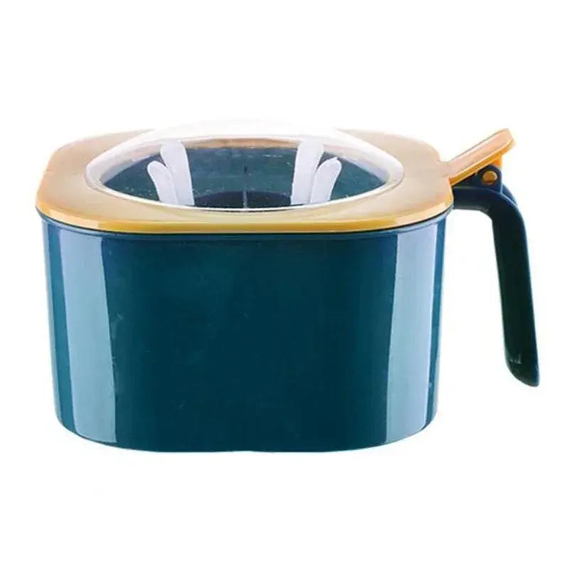 1 Set Large Capacity Sealing Seasoning Box with Handle Spoons 4 In 1 Hommart