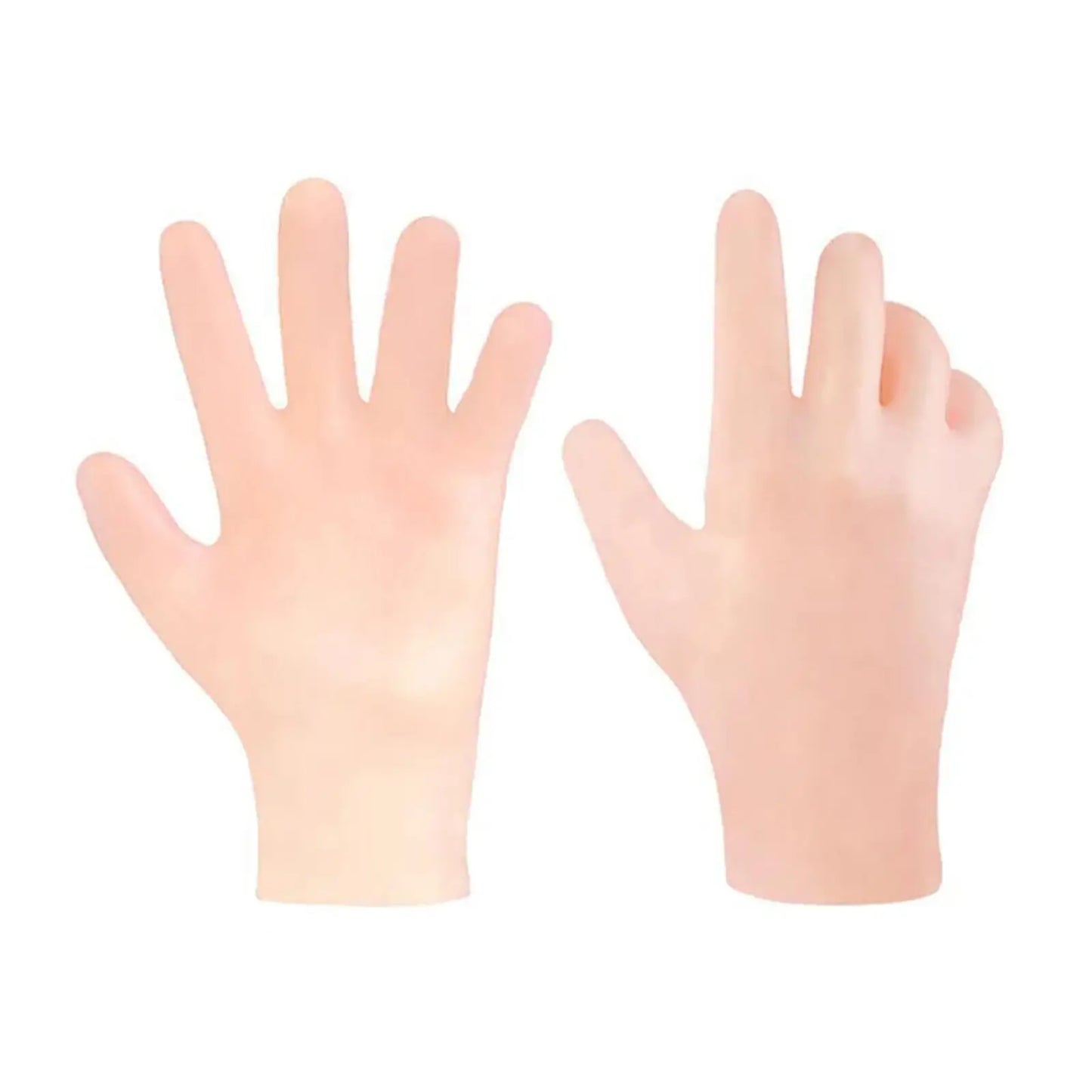 Reusable Moisturizing Silicone Gloves Gel Cracked Hand Care SPA Glove Waterproof