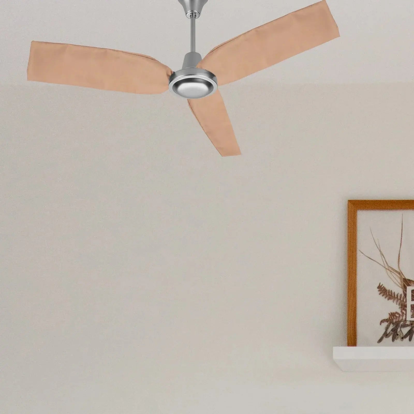 Ceiling Fan Blade Covers Ceiling Fan Dust Cover Reusable Cloth Dustproof Cover Hanging Electric Fan Protective Cloth Cover Hommart