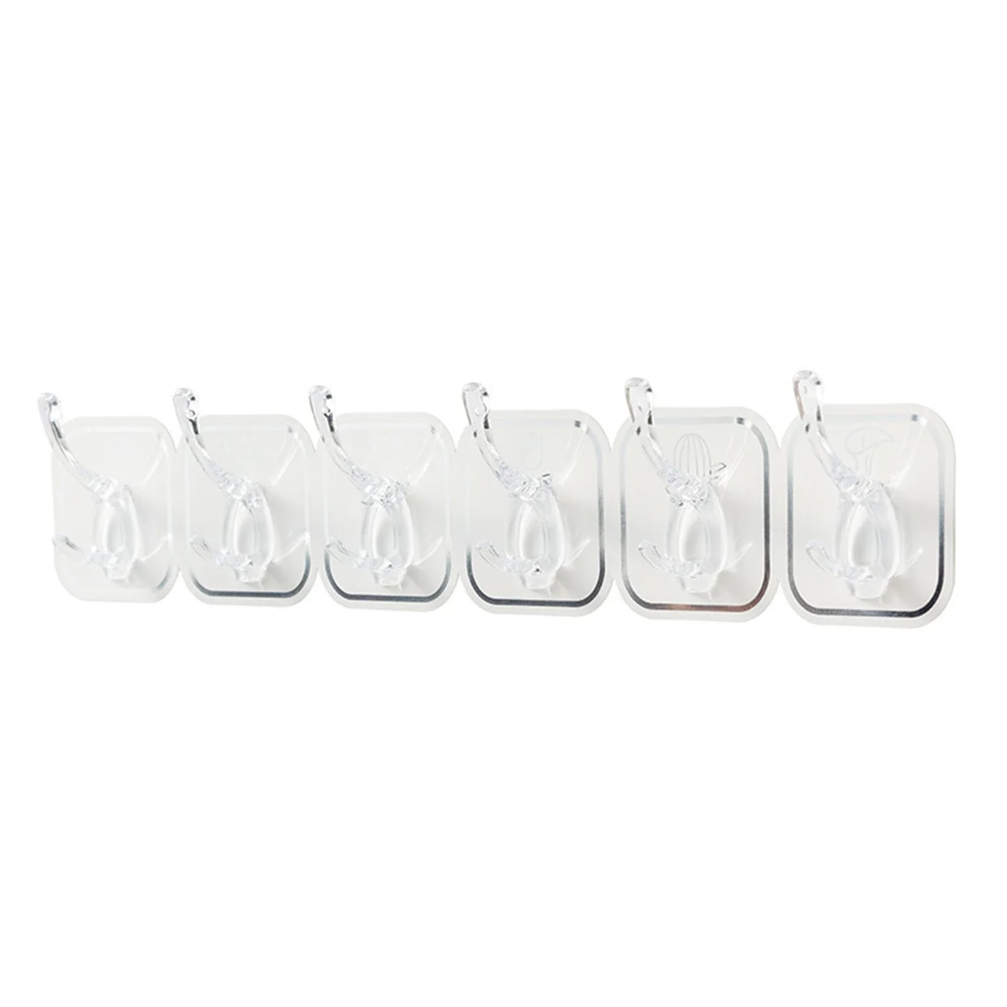 Wall Mounted Adhesive Hook No Drilling Waterproof Adhesive Hook For Bathroom Toilet