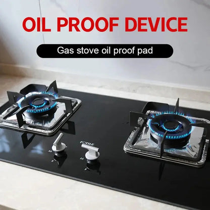Thickened Aluminum Foil Covers Gas Stove Oil Proof Pad Protector Cover Proof Hommart
