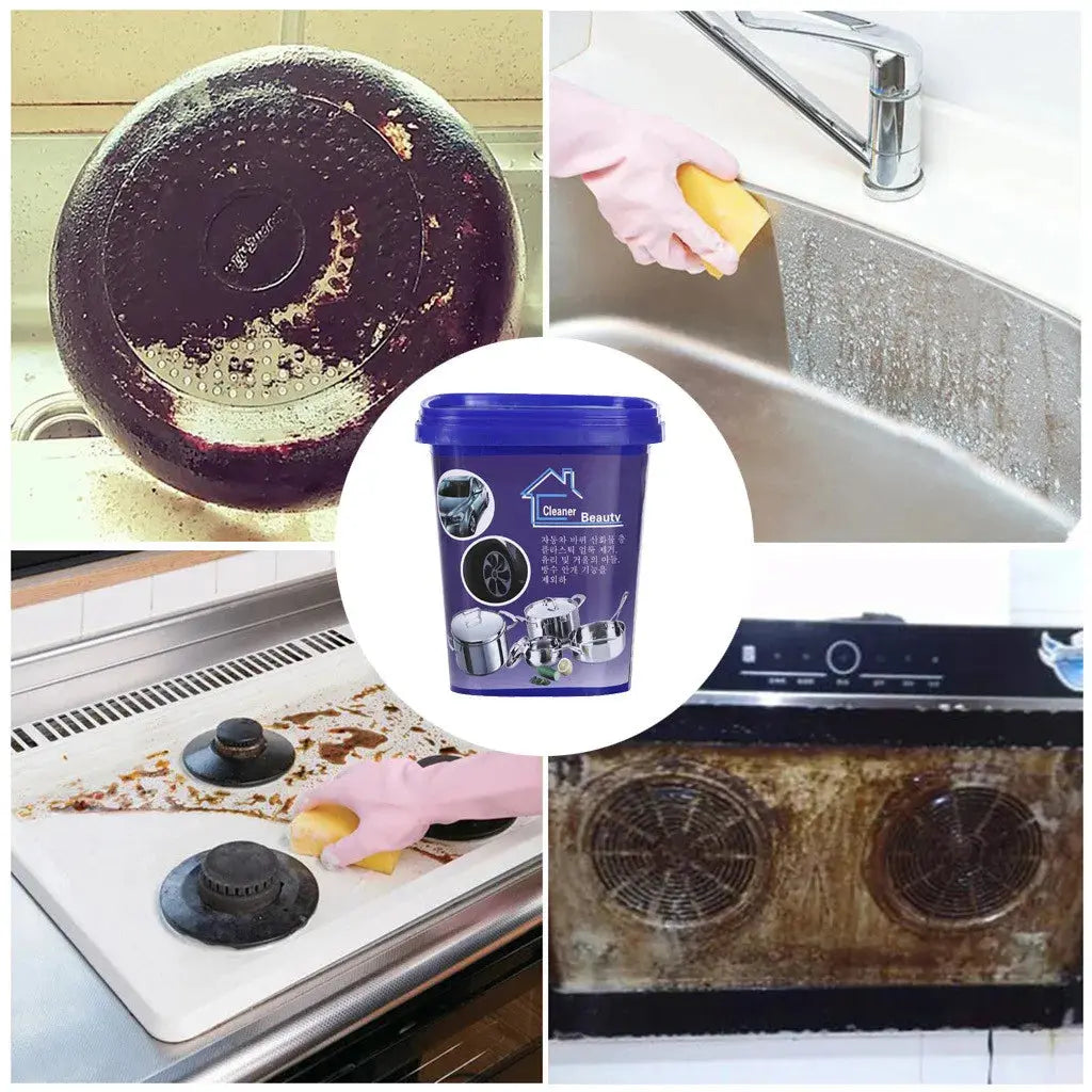 Multi-Purpose Cleaning Stainless Paste Steel Cleaner Hommart