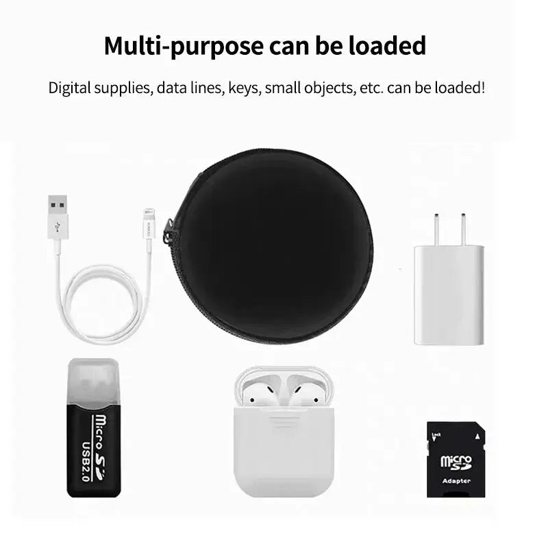 Portable Headphone Storage Bag Wired Earphone Bag Goodastic