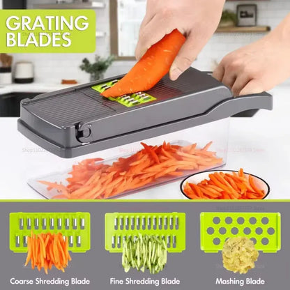Multifunctional Portable Kitchen Chopper Vegetable Shredder Slicer Hommart