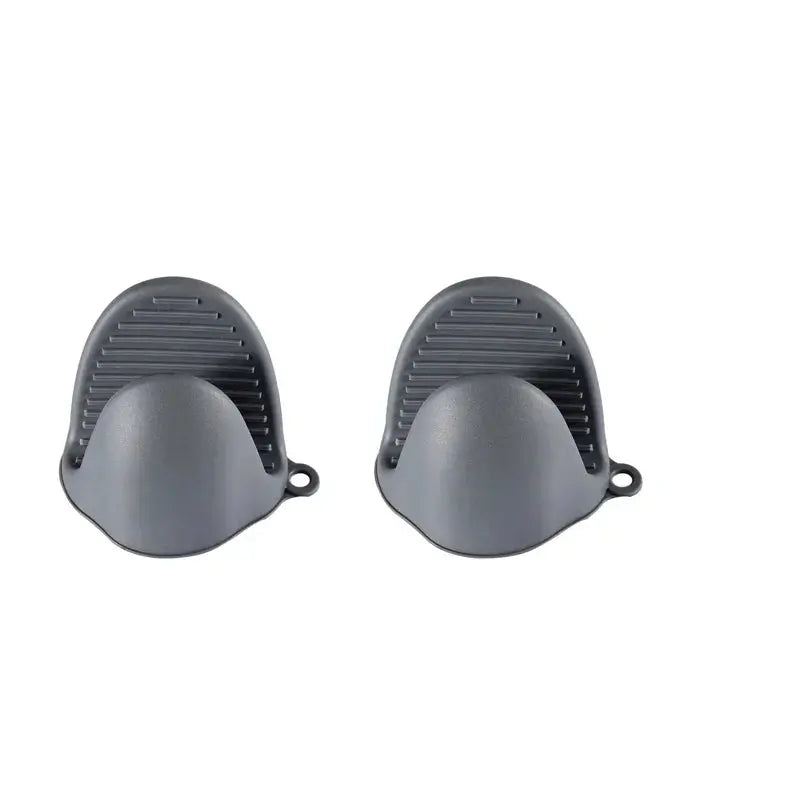 2PCS Oven Mitts Silicone Oven Glove Heat Resistant Pinch Mitts Anti Scalding Non Slip Gloves Hommart