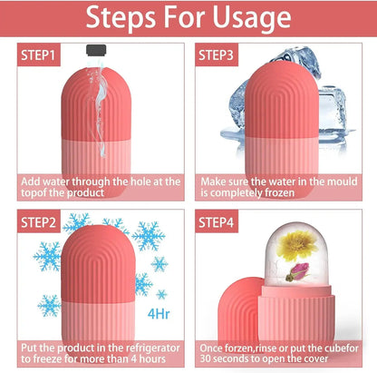 Silicone Ice Face Roller Contour and Shrink Pores Homemart