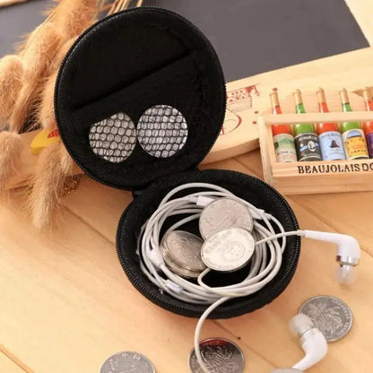 Portable Headphone Storage Bag Wired Earphone Bag Goodastic