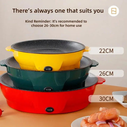 Electrie MultiCooker Electrie Frying Pan 220V Hommart