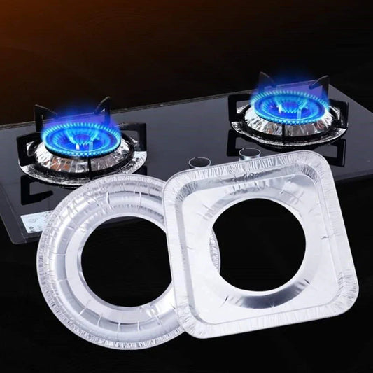 Thickened Aluminum Foil Covers Gas Stove Oil Proof Pad Protector Cover Proof