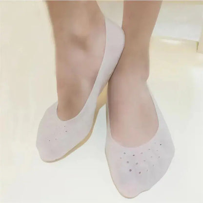 2Pcs Silicone Gel Insole Socks Foot Care Protector Hommart
