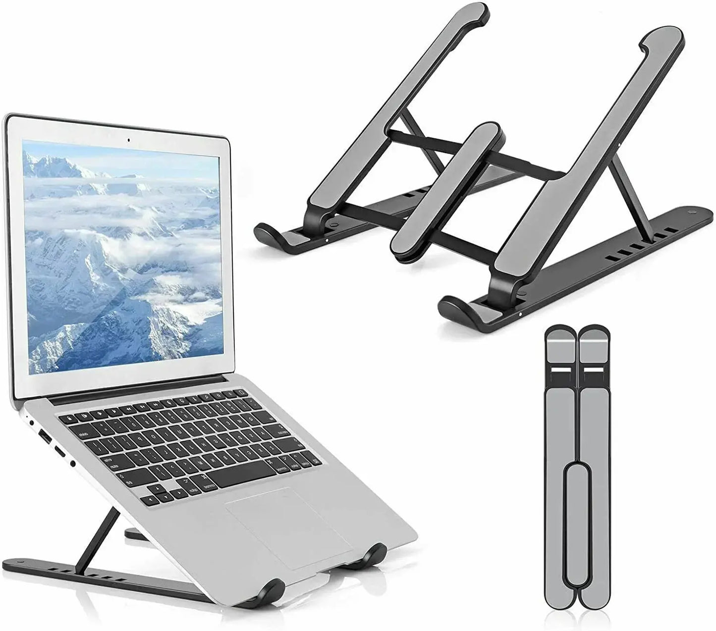 Foldable Laptop Stand Adjustable Notebook Bracket Support Base Hommart