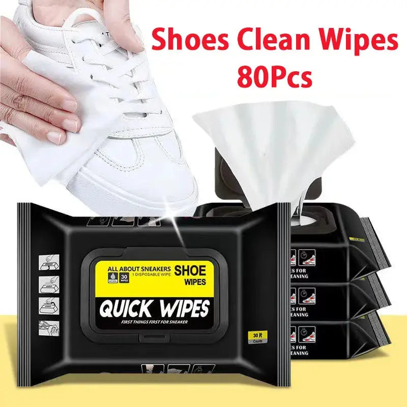 Disposable Shoe Wipes Portable Shoe Cleaners Travel Sneaker Wet Wipes Hommart