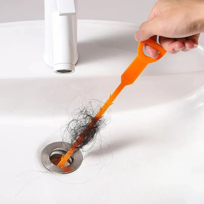 Flexible Spring Drain Unblocker for Sink Tub Kitchen KitchenBending Sink Tool Hommart