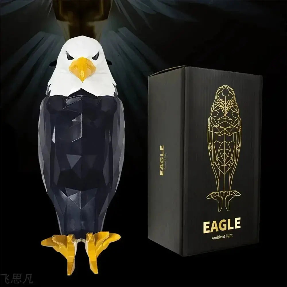 Creativity 3D Bald Eagle Wall Night American Eagle Night Light Decoration Wings of Light Hommart