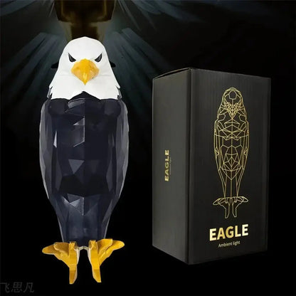 Creativity 3D Bald Eagle Wall Night American Eagle Night Light Decoration Wings of Light Hommart