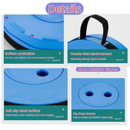 Rainbow Telescopic Stool Portable Small Stool Hommart