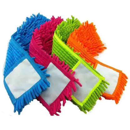 Replaceable Flat Mop Replacement Cloth Floor Cleaner Mop Head Microfiber Dust Cleaning Pad Hommart