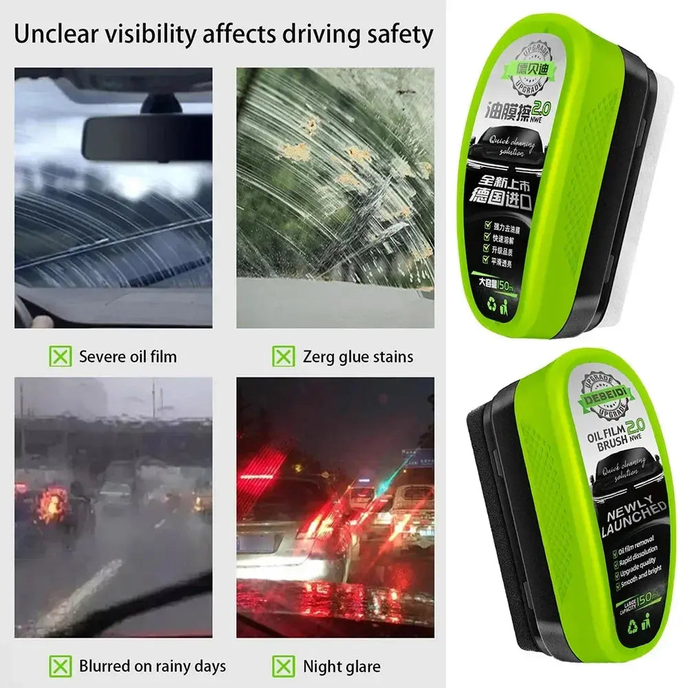 150ml Car motorcycle Glass Oil Film Remover Glass Cleaning Hommart