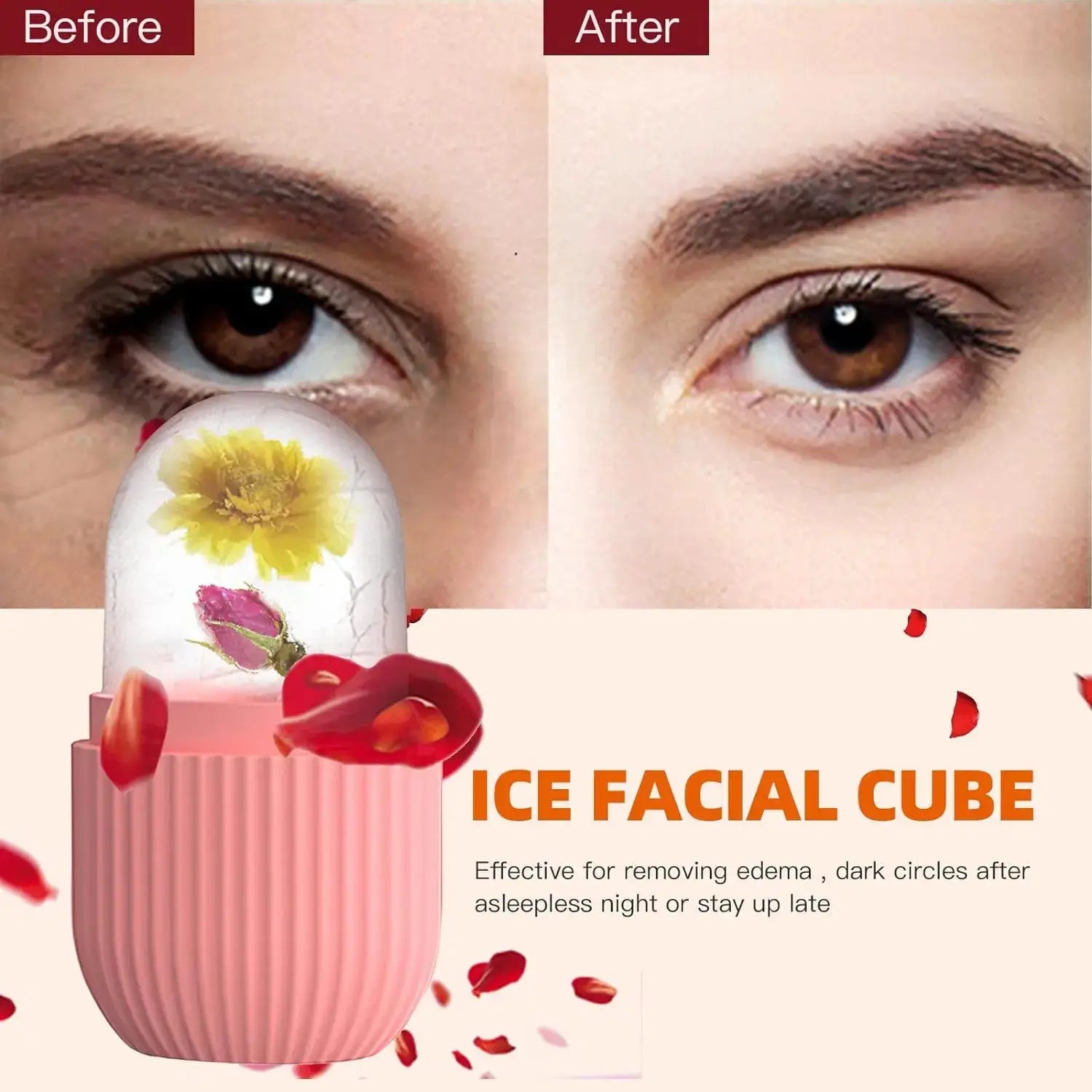 Silicone Ice Face Roller Contour and Shrink Pores Homemart