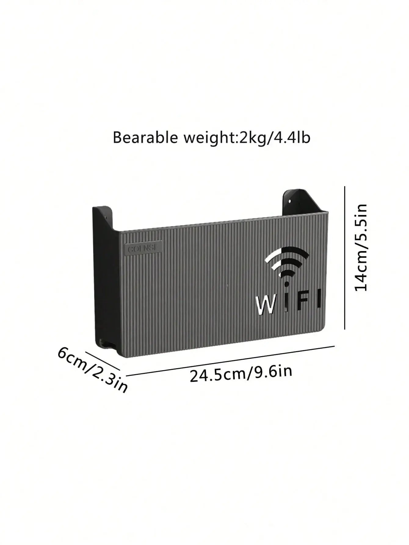 1 WIFI router storage box wall rack Hommart