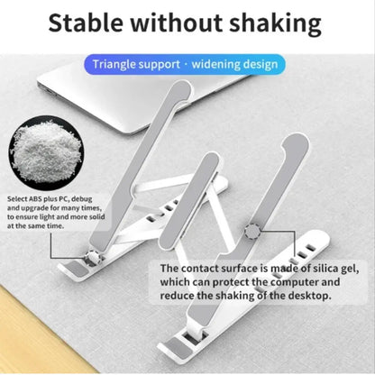 Foldable Laptop Stand Adjustable Notebook Bracket Support Base Hommart