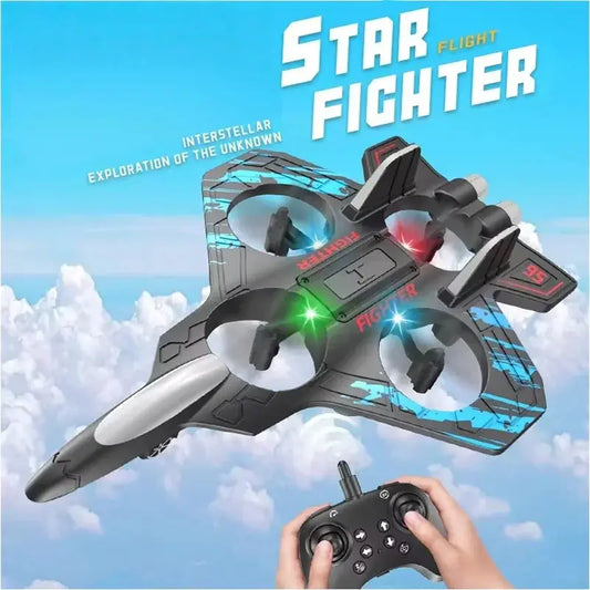 Remote Control Foam Fighter Glider Helicopter Hommart