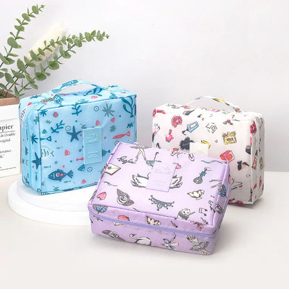 Multifunction Women Outdoor Storage Bag Toiletries Organize Cosmetic Bag
