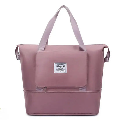 2024 Fashion Fitness Travel Bag Dry Wet Separation Folding Tote Bag Large Capacity Waterproof Outdoor Storage Bag Hommart