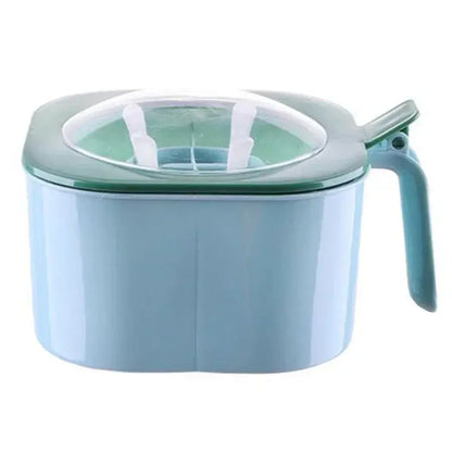 1 Set Large Capacity Sealing Seasoning Box with Handle Spoons 4 In 1 Hommart