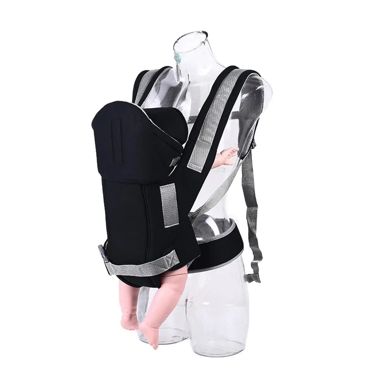 Multifunctional Large Baby Strap Four Seasons Breathable Thickened Double Shoulder Baby Strap Children's Carrying Bag Hommart