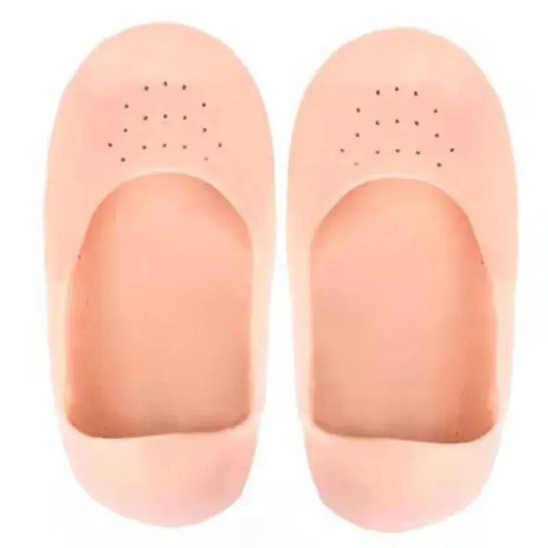 2Pcs Silicone Gel Insole Socks Foot Care Protector Hommart
