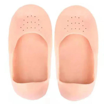 2Pcs Silicone Gel Insole Socks Foot Care Protector Hommart
