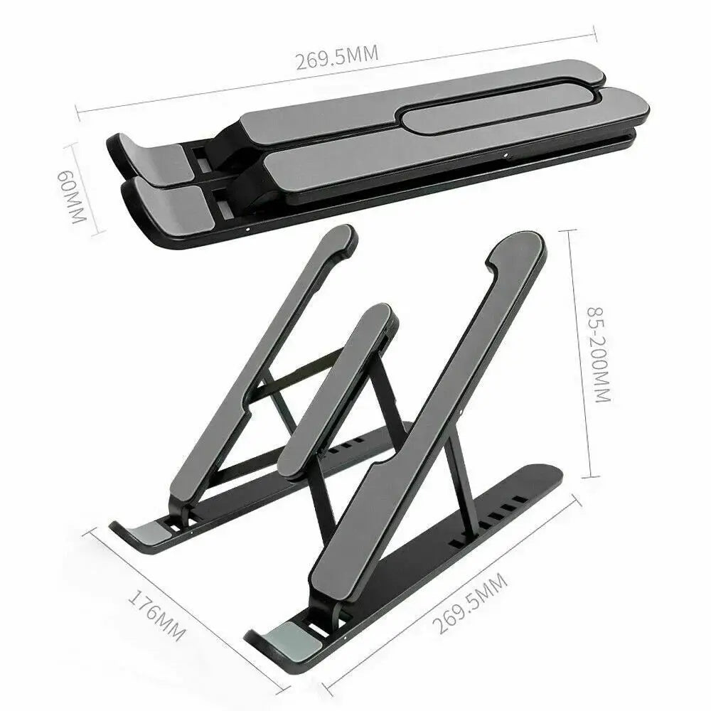 Foldable Laptop Stand Adjustable Notebook Bracket Support Base Hommart