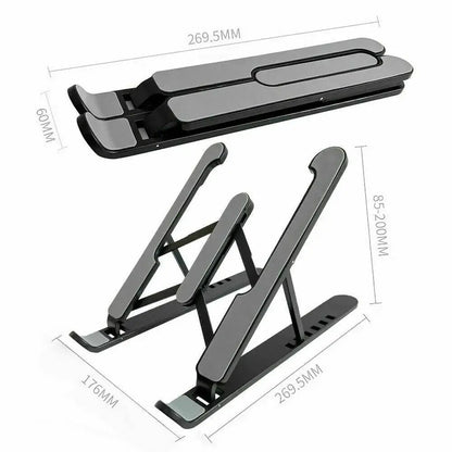Foldable Laptop Stand Adjustable Notebook Bracket Support Base Hommart