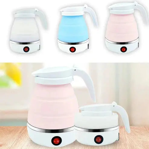 Silicone Foldable/Portable Mini Kettle(With Box Packing) Mix Random Color Homemart